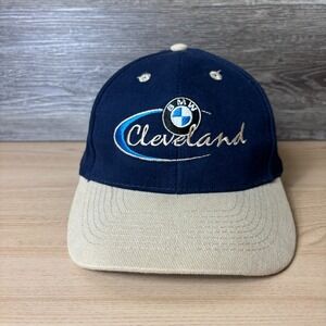 BMW Hat Cap Strap Back Blue Cars Racing Cleveland One Size Adjustable Outdoors